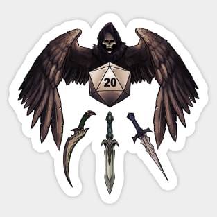 DnD rogue symbol Sticker